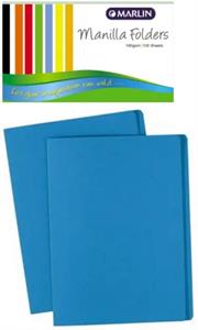 Marlin Flat Files And Folders Manilla Folders Tag 100