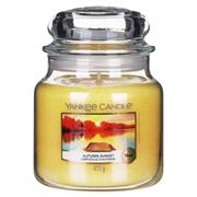 Yankee Candle Autumn Sunset Medium Jar Retail Box No