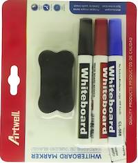Artwell 3 Pack Whiteboard Marker