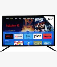 Nesty 43 Inch Slimline LED Backlit Full High Definition Netflix Smart TV