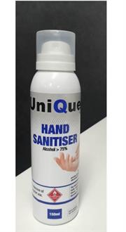 Casey UniQue 150ml Hand Sanitiser Spray