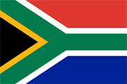 Sa Flag Mirror Cover, Retail Packaged ,
