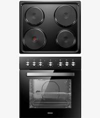Hisense 4 Plate Burners Hob and Oven