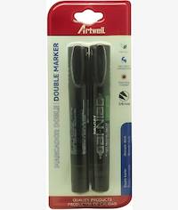 Artwell Permanent Double Black Marker