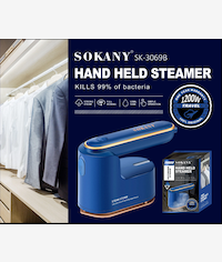 Sokany SK3069B Handheld Steamer Blue