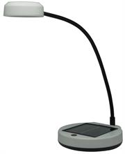 Noble White SunLite Solar Powered Tabletop Lamp