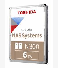 Toshiba 6TB N300 NAS 3.5-Inch Hard Drive